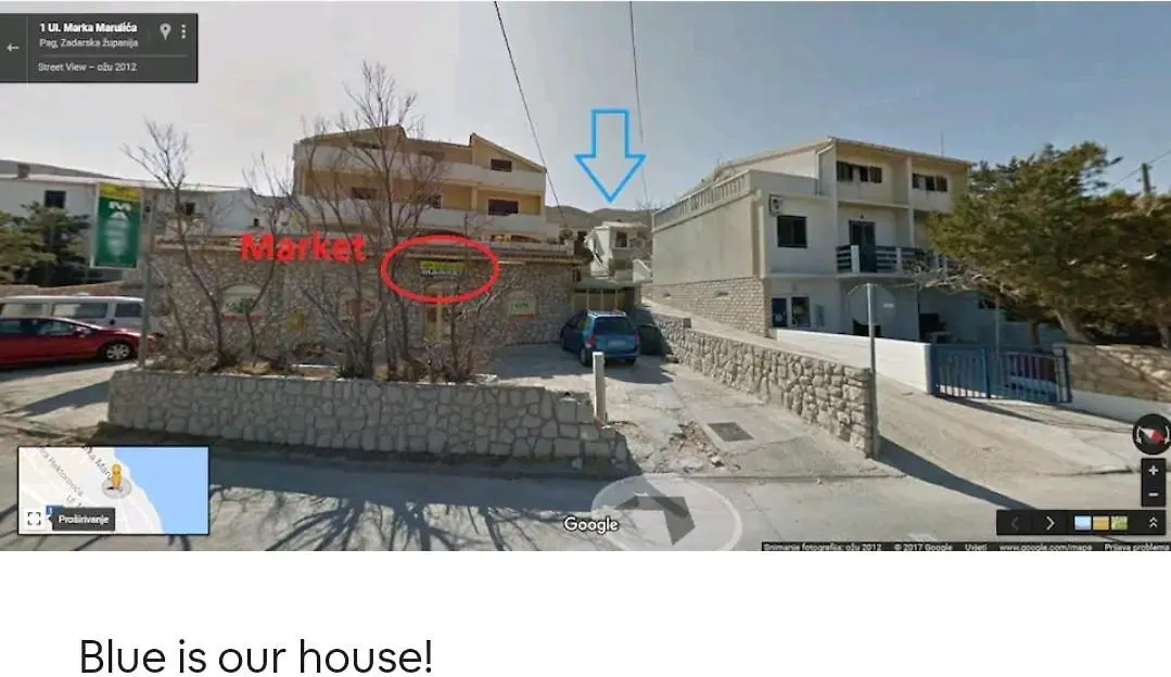 Studio-App Iva, Balcony With Sea View - 50 M From Beach Pag Town Daire