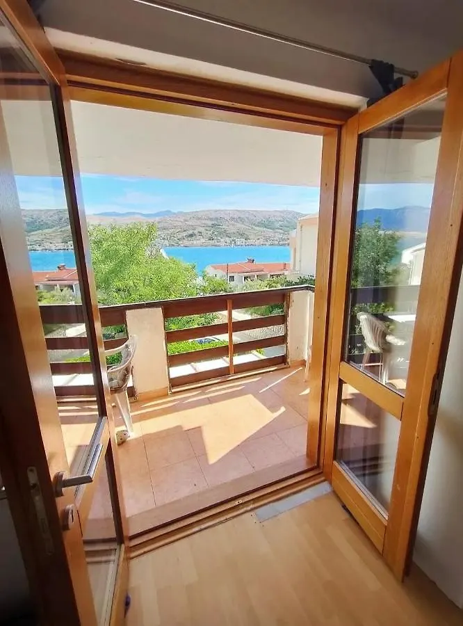 Studio-App Iva, Balcony With Sea View - 50 M From Beach Pag Town